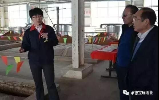 河北民族師范學(xué)院領(lǐng)導(dǎo)及專(zhuān)家導(dǎo)師來(lái)寶琢酒業(yè)參觀調(diào)研