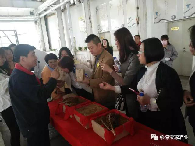 “海馬爸爸”團(tuán)隊(duì)一行到承德寶琢釀酒有限公司參觀考察