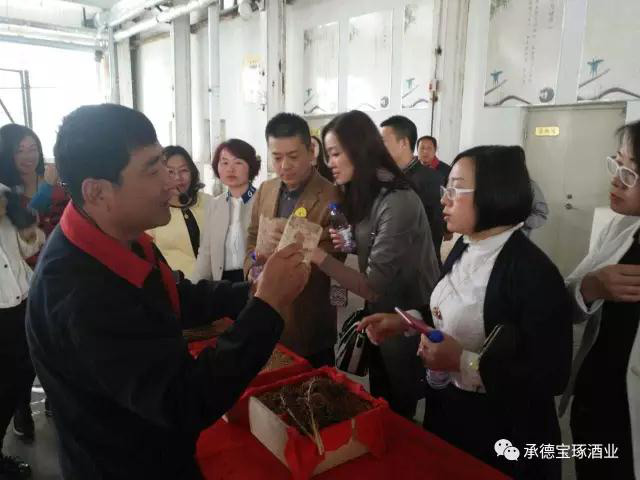 “海馬爸爸”團(tuán)隊(duì)一行到承德寶琢釀酒有限公司參觀考察