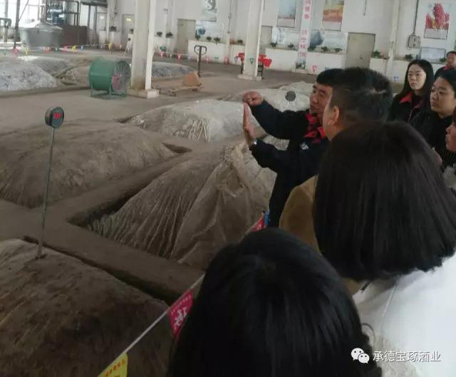 “海馬爸爸”團(tuán)隊(duì)一行到承德寶琢釀酒有限公司參觀考察